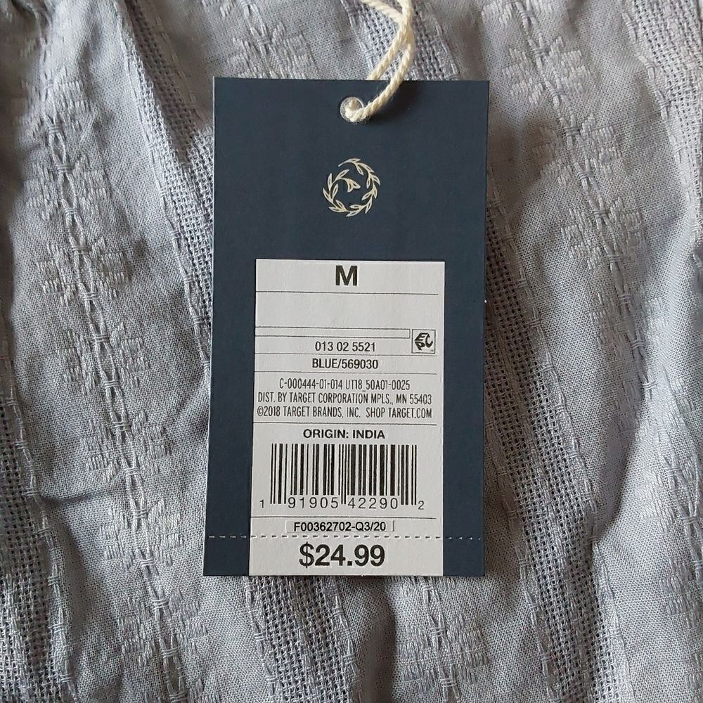 Universal Thread Blouse Sz M Double Ruffle - Picture 9 of 12